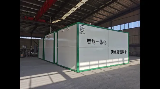 High Quality Mbr System for Sewage Treatment Municipal Domestic Sewage Effluent Plant